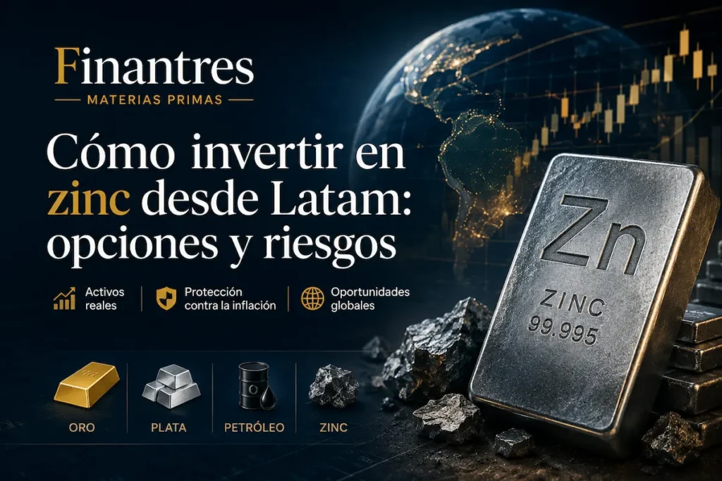 Cómo invertir en zinc desde Latam